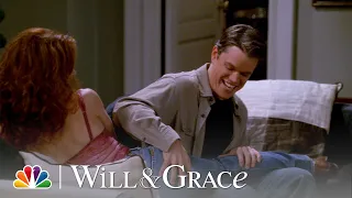 Grace Seduces Matt Damon - Will & Grace