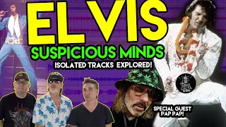 Elvis - Suspicious Minds [ISOLATED TRACKS - REACTION & ANALYSIS] musicians react