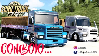ATOLAMOS NO BARRO COM A 113H E CARRETINHA 2 EIXOS CARREGADA | Euro Truck Simulator 2