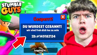 ICH WURDE GEBANNT! (KEIN CLICKBAIT) in Stumble Guys