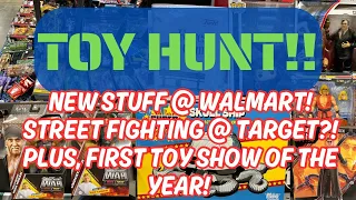 Toy Hunt! Awesome Finds @ Walmart & Target! First Toy Show of the Year!! #toys #collector #toyhunt