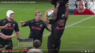 JohnnyWheelerReacts to 25 Rugby moments that will never be forgotten