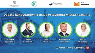 Debata kandydatów na urząd Prezydenta Miasta Poznania