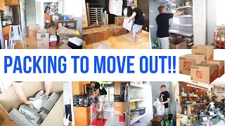 PACKING UP THE HOUSE TO MOVE OUT / RENOVATING HOUSE / MOVING / PACKING ALL MY STUFF / DECLUTTER