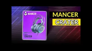 HEADSET GAMER MANCER CRATER DE R$ 105! UNBOXING + REVIEW