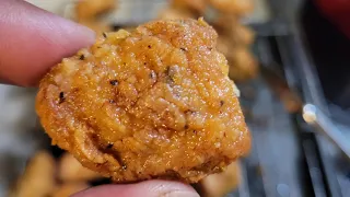 Fried Pork Chop Bites (Video Shorts)