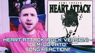 Heart Attack (Rock Version) - Demi Lovato **SONG REACTION!!**