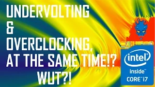 Undervolting/Overclocking Guide for Intel CPUs