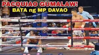 🥊Kopya GALAW ni Pacquiao! Nagwala sa Ring ang Alaga ng MP Davao! Di Mapigilan ni Coach Nonoy Neri!