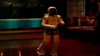 ASIMO at Disneyland - dancing