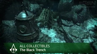 Assassin's Creed 4: Black Flag - The Black Trench [Underwater] (All collectibles)