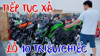 TIẾP TỤC XẢ LỖ 4 MÁY KAWASAKI Z1000 Z800 Z900 NINJA 300 400 YAMAHA R3 CB650F HONDA REBEL 300 SỐC 10