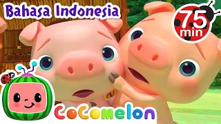 Tiga Babi Kecil! | CoComelon Bahasa Indonesia - Lagu Anak Anak