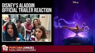 Disney's Aladdin Official Trailer #3 - Nadia Sawalha & The Popcorn Junkies Reaction