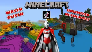 Mencoba 10 Minecraft Tiktok Life Hacks 😱