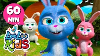 Sleeping Bunnies - Amazing Songs With Animals | LooLoo Kids