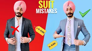 Make “LOW BUDGET” Suit look “ULTRA RICH”🤑| SUIT MISTAKES ❌ | Best Suit Buying Tips at Low Budget
