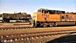 Union Pacific West Colton Train Yard Freight Train Operations