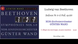 BEETHOVEN: Symphony No.9 in D minor, Op.125/NDR-Sinfonieorchester/GUNTER WAND