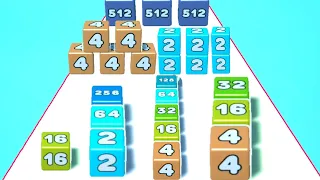 2048 Snake Run - 2048 cubes run! Level Up NumberBlocks