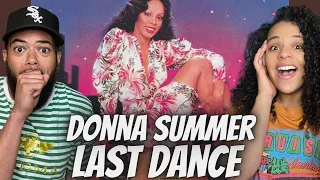 AMAZING!| FIRST TIME HEARING Donna Summer  - Last Dance REACTION