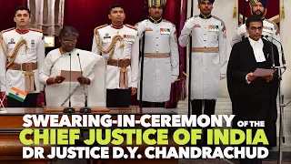 Swearing-in-Ceremony of the Chief Justice of India Dr Justice D.Y. Chandrachud at Rashtrapati Bhavan