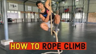 The Rope Climb (J Hook Technique)