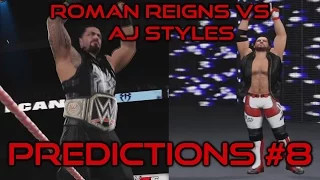 [GER] WWE 2K16 Payback 2016 Match 8 Final Roman Reigns vs AJ Styles Predictions