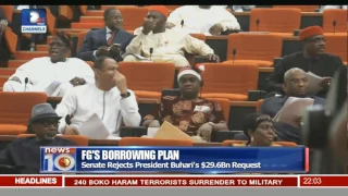 FG's Borrowing Plan: Senate Rejects President Buhari's $29.9Bn Request