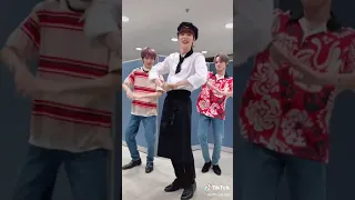 HOT SAUCE CHALLENGE on official_nct tiktok - Jisung, Sungchan, and Chenle (210517)