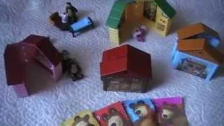 Игровые домики "Маша и Медведь" из Fix Price
