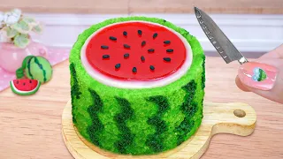 CAKE or JELLY 😋 Satisfying Miniature Cocomelon Cake Decorating 🍉 Jelly Cake Ideas By Mini Cakes