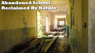 Abandoned School Reclaimed by Nature