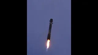 SpaceX Falcon 9 🚀 booster landing 🔥