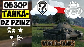Обзор DZ PZInz средний танк Польши | ДЗ ПЗИнз гайд | DZPZInz как играть