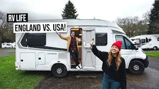 We Got an RV… IN THE UK?? - Full Tour of Our Adorable British CAMPER VAN!