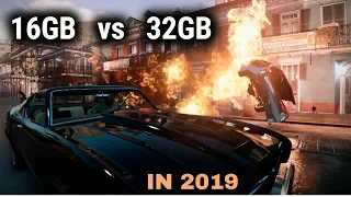 32GB vs 16GB RAM Gaming Performance | 2019