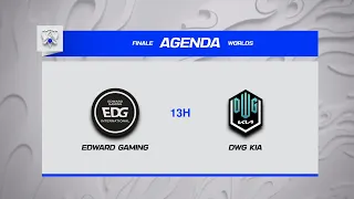 WORLDS 2021 - FINALE - EDG vs DK