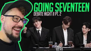 Mikey Reacts to [GOING SEVENTEEN 2020] EP.19 Debate Night Ⅱ #2