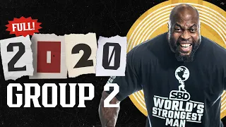 *FULL* 2020 World's Strongest Man | GROUP 2
