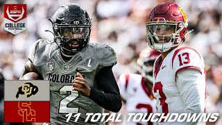 All 11 TDs from Shedeur Sanders & Caleb Williams in USC vs. Colorado 👀