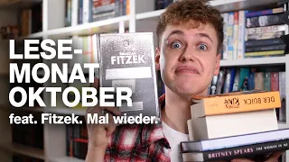 Lesemonat Oktober 2023 | Fitzek, Britney, King und die Frage: Warum tue ich mir das an?