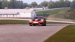 Porsche Cayman GT4 RS powerslide