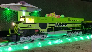 Lionel O Gauge Area 51 LionChief Bluetooth Train Set 2023050