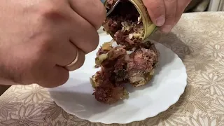 Тушенка Белорусская Селянская Березовский мясокомбинат