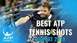 Top 20 Best ATP Tennis Shots from August 2018!