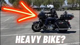 How To Gain CONFIDENCE with a Heavy Motorcycle