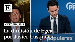 VIDEOANÁLISIS: ¿Sirve de algo la DIMISIÓN de GARCÍA EGEA? | EL PAÍS