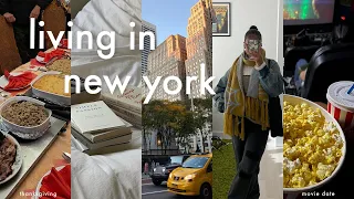 Life in NYC |TAKING MYSELF ON A DATE 🍿 because no one else will…(new Hunger Games, solo date & more)