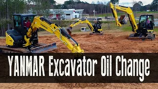 Yanmar Academy Midsize to Large Excavator Oil Change